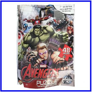 PUZZLE EN BOLSA ZIPLOCK DE 48 PZ - AVENGERS