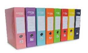 ARCHIVADOR PLASTIFICADO  OFICIO AZUL