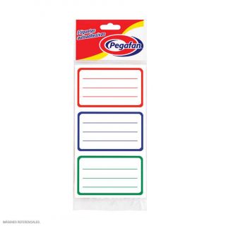 ETIQUETA ESTANDAR ESCOLARX12