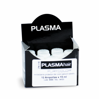 Caja de 12 ampollas de proteccion del cabello - Revitalizante | Plasma Hair Playcolor Bi Faz
