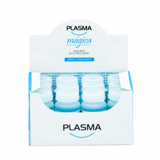 Caja de 12 ampollas de brillo y docilidad - Hidratante | Plasma Magica