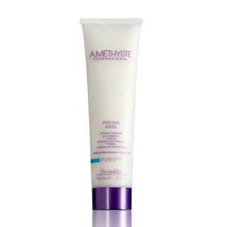 Mascara exfoliante para cabello graso - Anticaspa |  Amethyste Purify