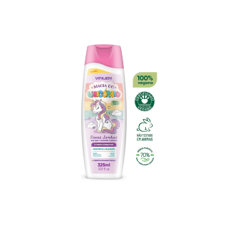 VINILADY ACONDICIONADOR HIDRATANTE Y RELAJANTE MÁGIA DE UNICORNIO INFANTIL | 325 ml