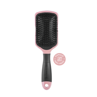 CEPILLO HAIR PREMIUN RAQUETA - ROSA CLARO