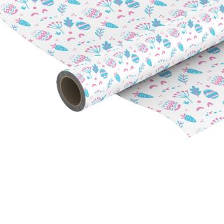 Bobina seda pascuas celeste/rosado