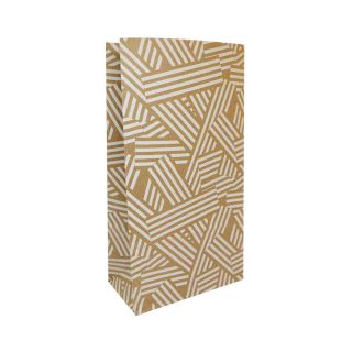 Bolsas kraft Nro.6 mix rayas