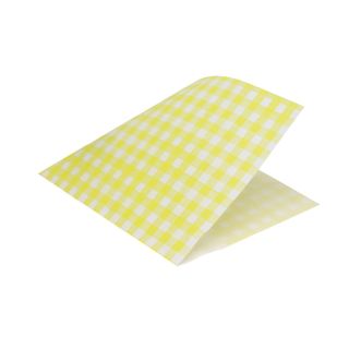 Sobres greaseproof S13A picnic amarillo