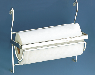 PORTA ROLLO SIMPLE PARA TUBO DE ACERO INOXIDABLE BRILLANTE