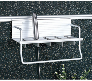 PORTA TOALLA Y CUCHILLOS DE ALUMINIO