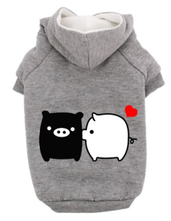 Chanchitos Lovers Gris