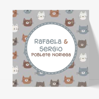 Tarjetas Niños - Gatitos