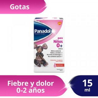 Panadol 100mg/ml Solución oral gotas