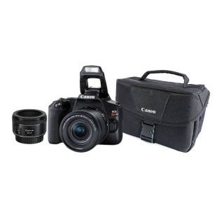 Comobo 53: Incluye (Cámara Canon EOS Réflex SL3 con Lente 18-55mm + Lente EF 50mm 1.8 IS STM + Maletín)