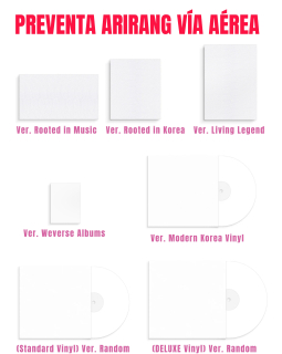 [PRE VENTA]:  BTS - ARIRANG VÍA AÉREA