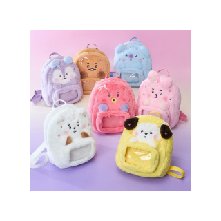 BTS - BT21 minini Re:bond U Goods - Clear Pocket Plush Bag
