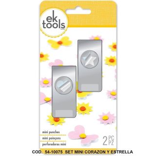 PERFORADORES DE FORMAS X 2 PIEZAS