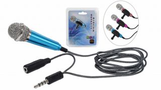 MINI MICROFONO PARA SMARTPHONE (COLORES SURTIDO) MODELO MINI-MIC MARCA GENERICA