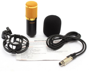 MICROFONO CONDENSADOR C/ REDUCCION DE RUIDO - BM-800 STUDIO