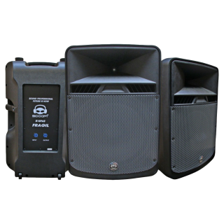 PAR DE PARLANTES DE 02 VIAS DE 18