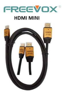 Cable Freevox Mini HDMI 4K - 1.8m - Freevox CF-MINI