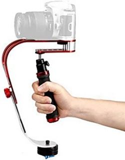 ESTABILIZADOR DE MANO PARA VIDEOCAMARAS, CELULAR Y CAMARAS DIGITALES