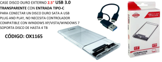 CASE DISCO DURO EXTERNO 2.5