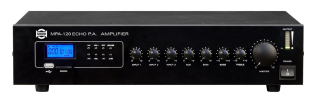 AMPLIFICADOR DE PERIFONEO MODELO MPA-120 ECHO MARCA SHOW