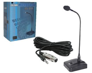 MICRÓFONO DE CONFERENCIA TIPO PEDESTAL MODELO ES-211 MARCA EALSEM