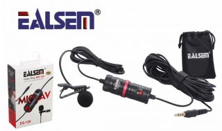 MICROFONO TIPO SOLAPERO CON PLUG 3.5MM MODELO ES-130 MARCA EALSEM