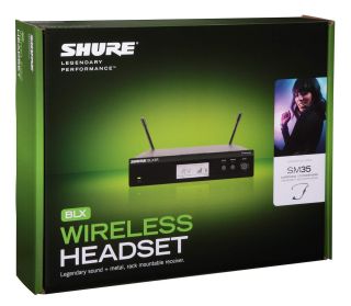 SISTEMA INALAMBRICO MODELO BLX14R/SM35 MARCA SHURE