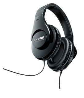 AUDIFONO PROFESIONAL PARA MONITOREO SRH-240A SHURE, CABLE DESMONTABLE, OVER EAR, NEGRO