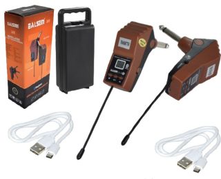 MICROFONO INALAMBRICO P/INSTRUMENTO (GUITARRA) C/MALETIN MODELO J-1BT MARCA EALSEM