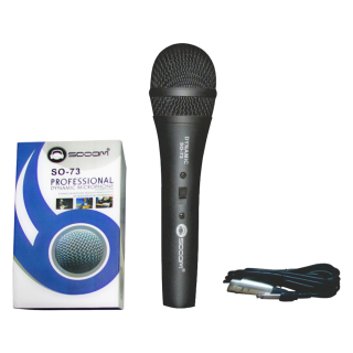 MICROFONO DINAMICO ALAMBRICO PROFESIONAL MODELO SO-73 MARCA SOOOM