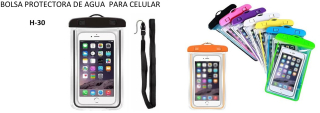 BOLSA PROTECTORA DE AGUA PARA CELULAR