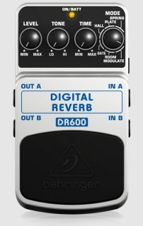 PEDALERA DIGITAL REVERB BEHRINGER DR600