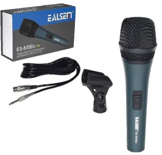 MICRÓFONO ALÁMBRICO C/SWITCH MODELO ES-835ES MARCA EALSEM