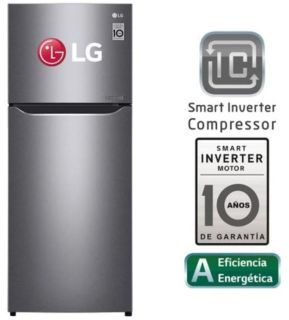 Refrigeradora LG GT22BPP No Frost 187 Litros - Plateado