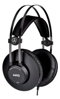 Auricular Audífono AKG K52 Para Estudio, Grabación