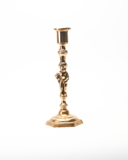 Portavelas de bronce Manneken Pis