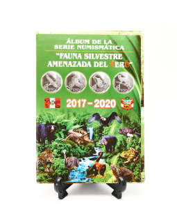 Álbum alternativo completo Fauna silvestre amenazada , 10 soles