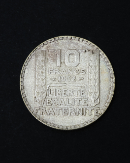 Moneda de plata Francia 10 Francs 1932
