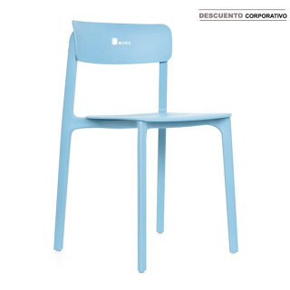 Silla Clay Azul