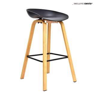 Silla Bar Misuri Negro