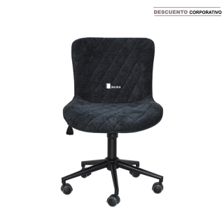 Silla Lily Negro