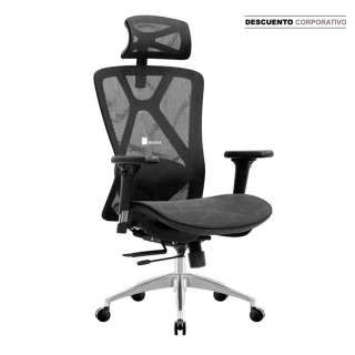 Silla Star Mesh Negro