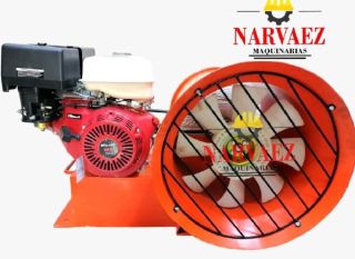 Ventilador Minero Axial de 13HP Gasolinero | 500 Metros