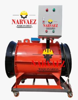 Ventilador Minero Axial de 20HP Trifásico I 1.200 Metros