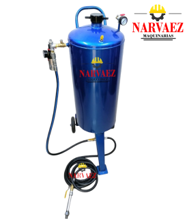 Arenadora Industrial Neumática de 40 Gl