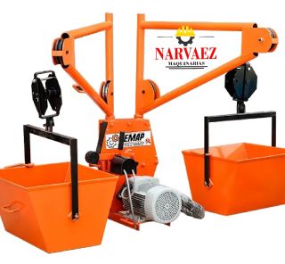 Winche de Construcción con Motor Trifásico de 5HP