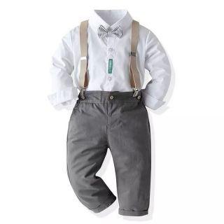 Conjunto terno niños 4 piezas modelo GO!  codigo 100425